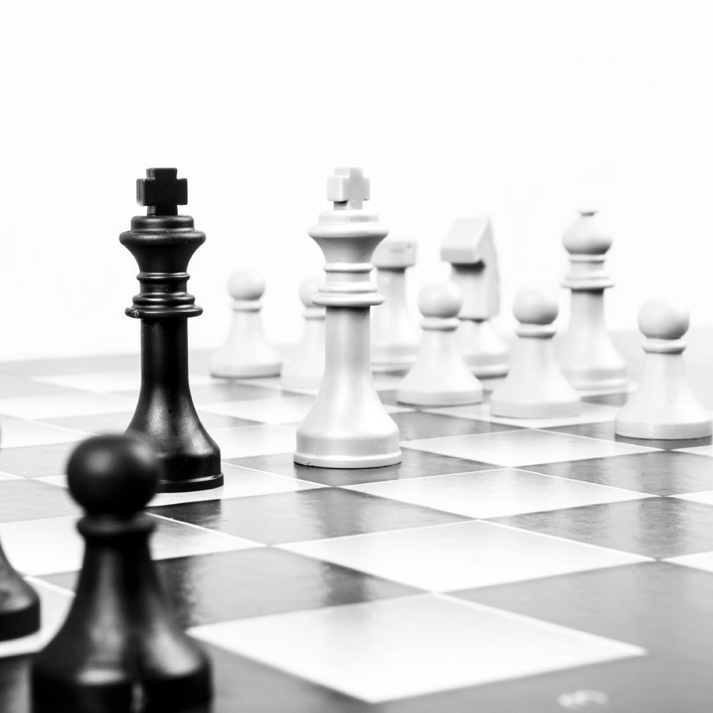 White Sitting Behind Counter Under Television